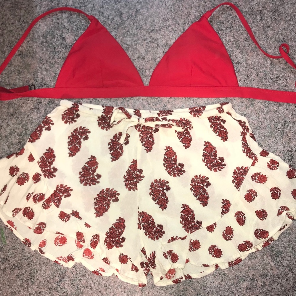 Red Bikini Top - Picture 3 of 8